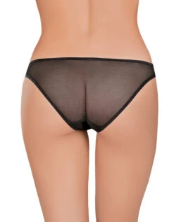 Exposed Mesh 3-Pack Panties G3PK112 12 Exposed Mesh 3-Pack Panties G3PK112 -Freshpair Lingerie Store Exposed G3PK112 Black B 1