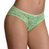 Exposed Lace Me Up Panty M163 -Freshpair Lingerie Store Exposed M163 Green B 1