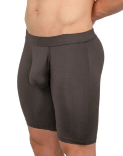 Obviously EliteMan 9 Inch Boxer Brief F01 -Freshpair Lingerie Store F01 1B Side