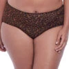Goddess Kayla Brief Dark Leopard GD6168 -Freshpair Lingerie Store Goddess GD6168 Dark Leopard B 1