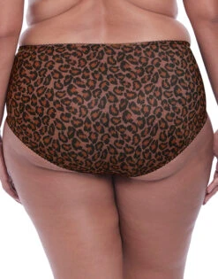 Goddess Kayla Brief Dark Leopard GD6168 -Freshpair Lingerie Store Goddess GD6168 Dark Leopard B 2