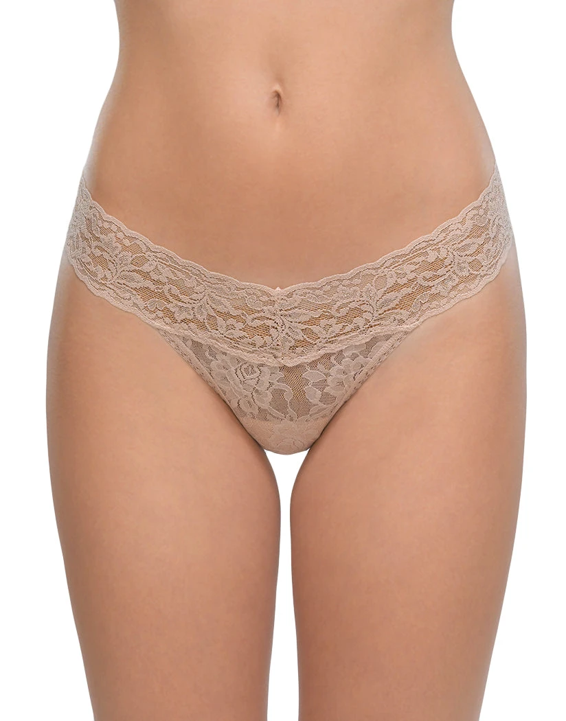 Hanky Panky Signature Stretch Lace Petite Low Rise Thong 4911XS 4 Hanky Panky Signature Stretch Lace Petite Low Rise Thong 4911XS - Image 2