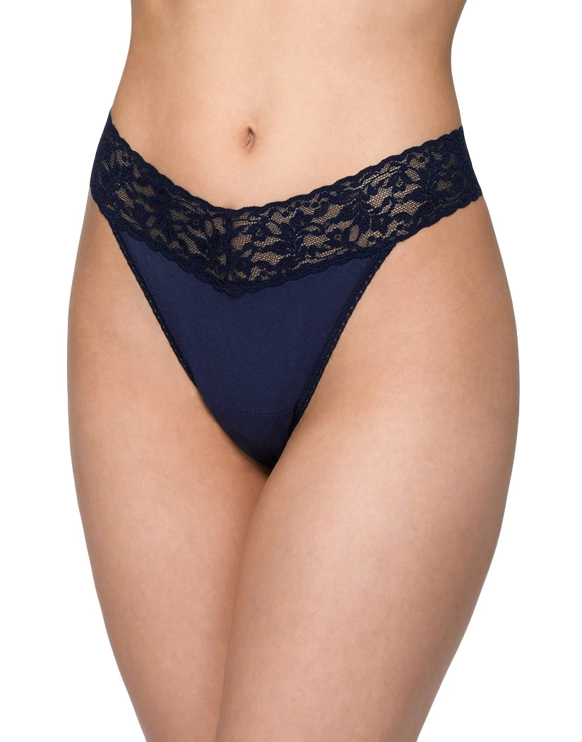 Hanky Panky Cotton With A Conscience Original Rise Thong 891801 6 Hanky Panky Cotton With A Conscience Original Rise Thong 891801 - Image 4