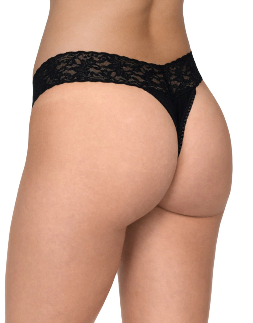 Hanky Panky Cotton With A Conscience Original Rise Thong 891801 4 Hanky Panky Cotton With A Conscience Original Rise Thong 891801 - Image 2