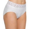 Hanky Panky Cotton With A Conscience French Brief 892461 -Freshpair Lingerie Store Hanky Panky 892461 White B