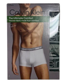 Calvin Klein Bamboo Comfort Trunk 3 Pack NP2261O -Freshpair Lingerie Store IMG 2675