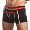 Jack Adams Cross Train Trunk 401-175 -Freshpair Lingerie Store Jack Adams 401 175 Black Red B 1