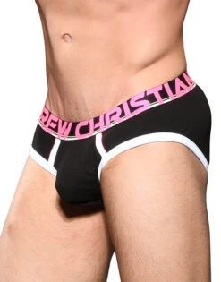 Andrew Christian CoolFlex Active Brief W/ Show-It 92084 7 Andrew Christian CoolFlex Active Brief W/ Show-It 92084 -Freshpair Lingerie Store July 92084Brief Black02