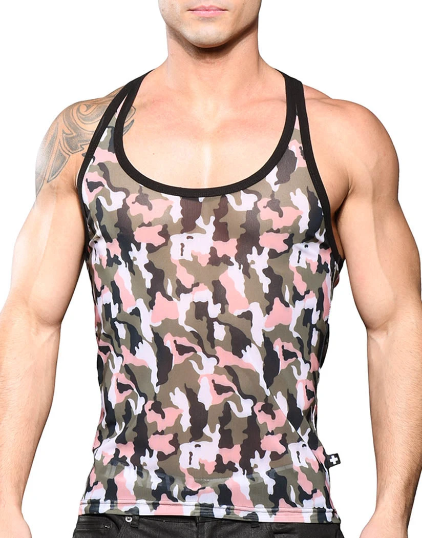 Andrew Christian Sheer Camouflage Tank 2823 3 Andrew Christian Sheer Camouflage Tank 2823