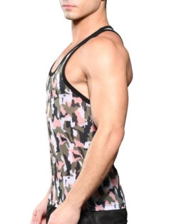 Andrew Christian Sheer Camouflage Tank 2823 7 Andrew Christian Sheer Camouflage Tank 2823 -Freshpair Lingerie Store June 2823Tank03