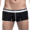 Malebasics Men's Ergonomic Pouch Trunk MBE01 -Freshpair Lingerie Store MBE01 Black 1