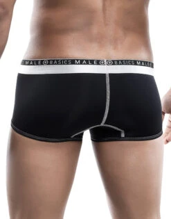 Malebasics Men's Ergonomic Pouch Trunk MBE01 -Freshpair Lingerie Store MBE01 Black 4