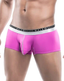 Malebasics Men's Ergonomic Pouch Trunk MBE01 -Freshpair Lingerie Store MBE01 HotPink 6