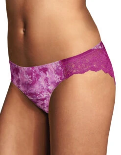 Maidenform Comfort Devotion Lace Back Tanga 40159 35 Maidenform Comfort Devotion Lace Back Tanga 40159 -Freshpair Lingerie Store Maidenform 40159 O3M Grape Floral Sketch wGrape Valor B