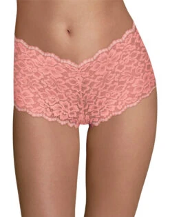 Maidenform Sexy Must Haves Lace Cheeky Boyshort DMCLBS -Freshpair Lingerie Store Maidenform DMCLBS Rose Bloom B