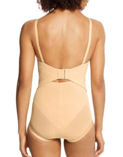 Maidenform Flexees Easy Up Firm Control Body Briefer FL1256 -Freshpair Lingerie Store Maidenform 1256 Latte Lift F