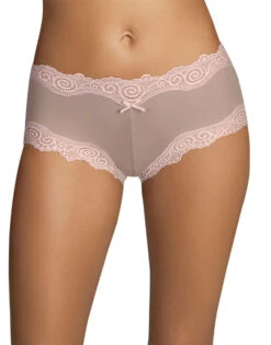 Maidenform Cheeky Scalloped Lace Hipster 40837 -Freshpair Lingerie Store Maidenform 40837 Evening BlushPink Pirouette B