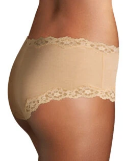 Maidenform Cheeky Scalloped Lace Hipster 40837 -Freshpair Lingerie Store Maidenform 40837 Latte Lift B