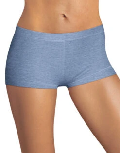 Maidenform Dream Tailored Cotton Boyshort DM0002 -Freshpair Lingerie Store Maidenform DM0002 Denim Heather B