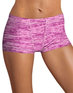 Maidenform Dream Tailored Cotton Boyshort DM0002 -Freshpair Lingerie Store Maidenform DM0002 C4R Glitter Razzle Heather B