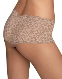Maidenform Sexy Must Haves Lace Cheeky Boyshort DMCLBS -Freshpair Lingerie Store Maidenform DMCLBS Paris Nude B 2