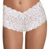 Maidenform Sexy Must Haves Lace Cheeky Boyshort DMCLBS -Freshpair Lingerie Store Maidenform DMCLBS White B