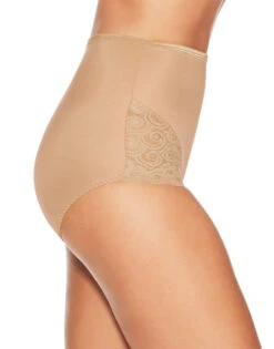 Bali Microfiber Moderate Control Brief 2-Pack 8054/X054 -Freshpair Lingerie Store Maidenform X054 Nude B 2
