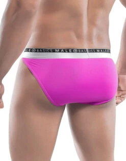 Malebasics Men's Ergonomic Pouch Bikini MBE03 -Freshpair Lingerie Store Malebasics MBE03 Hot Pink B 1