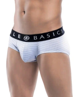 Malebasics Men's 3-Pack Classic Briefs MBT03 -Freshpair Lingerie Store Malebasics MBT03 Blackwaist B 2