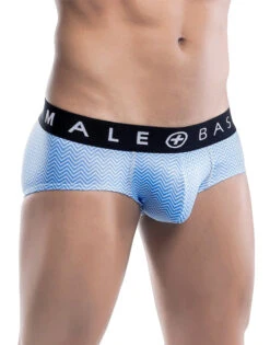 Malebasics Men's 3-Pack Classic Briefs MBT03 -Freshpair Lingerie Store Malebasics MBT03 Blackwaist B 4
