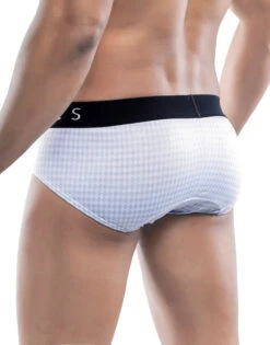 Malebasics Men's 3-Pack Classic Briefs MBT03 -Freshpair Lingerie Store Malebasics MBT03 Blackwaist B 6