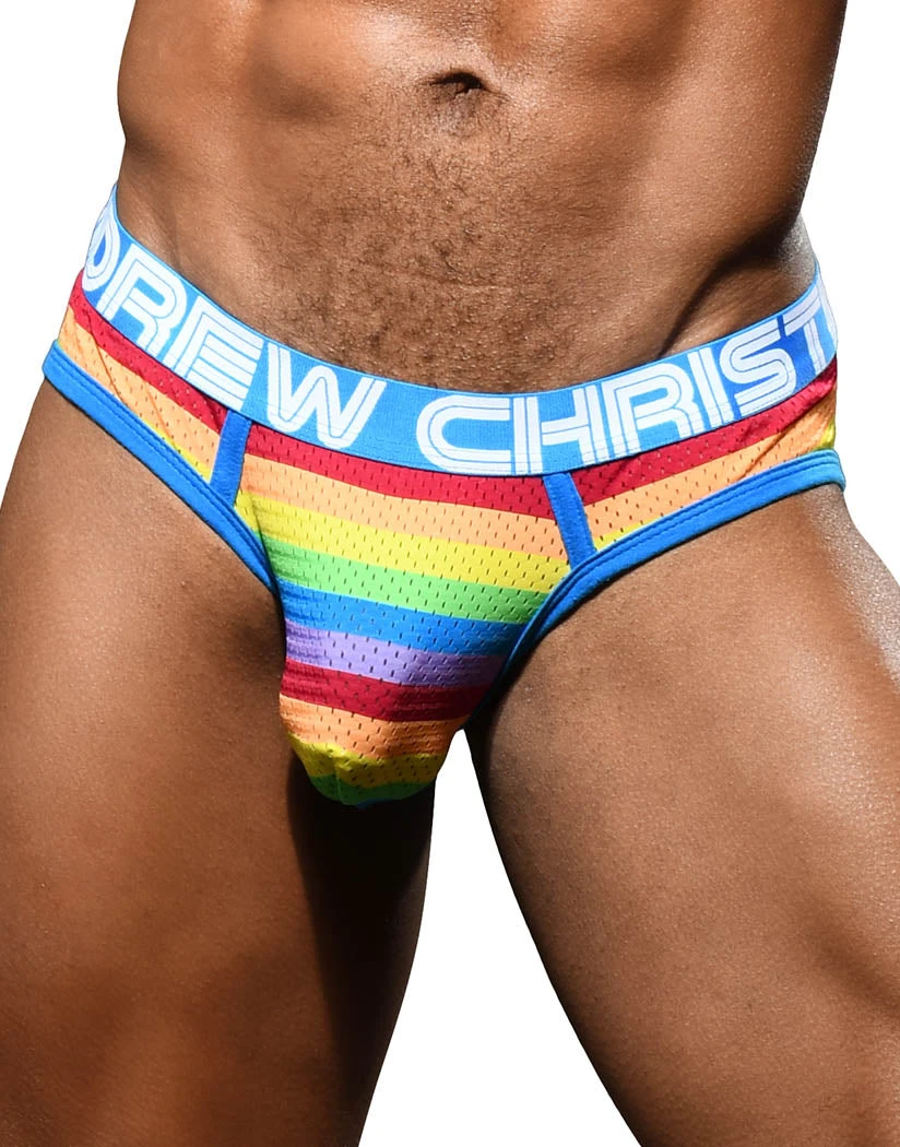 Andrew Christian Pride Mesh Brief W/ Almost Naked 92399 5 Andrew Christian Pride Mesh Brief W/ Almost Naked 92399 - Image 3