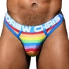 Andrew Christian Pride Mesh Thong W/ Almost Naked 92401 -Freshpair Lingerie Store Mar 92401Thong01