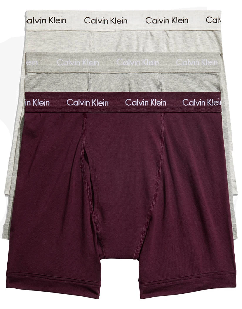 Calvin Klein Men's Cotton Stretch 3-Pack Boxer Brief NB2616 3 Calvin Klein Men's Cotton Stretch 3-Pack Boxer Brief NB2616