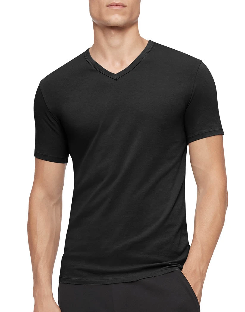 Calvin Klein Men 3 Pack Cotton Stretch Wicking V-neck NB2799 5 Calvin Klein Men 3 Pack Cotton Stretch Wicking V-neck NB2799 - Image 3