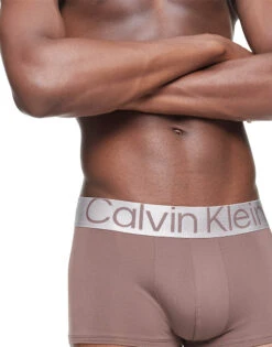 Calvin Klein Sustainable Steel Low Rise Trunk 3-Pack NB3074 -Freshpair Lingerie Store NB3074 903 alternate3