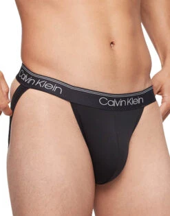 Calvin Klein Micro Stretch 3-Pack Jock Strap NB3203 -Freshpair Lingerie Store NB3203 001 alternate3