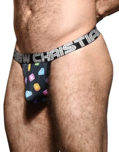 Andrew Christian Gem Lattice Thong W/ Almost Naked 92271 7 Andrew Christian Gem Lattice Thong W/ Almost Naked 92271 -Freshpair Lingerie Store Nov 92271Thong02