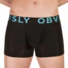 Obviously Men's EveryMan Boxer Brief 3 Inch Leg B00 -Freshpair Lingerie Store Obviously B00 Black 1A B 1