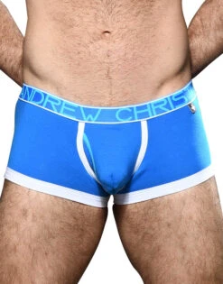 Andrew Christian Fly Tagless Boxer W/ Almost Naked 92188 15 Andrew Christian Fly Tagless Boxer W/ Almost Naked 92188 -Freshpair Lingerie Store Oct 92188Boxer Blue01