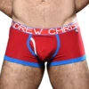 Andrew Christian Fly Tagless Boxer W/ Almost Naked 92188 -Freshpair Lingerie Store Oct 92188Boxer Red01