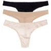 On Gossamer Mesh Hip-G 3 Pack Thong 3512P3 -Freshpair Lingerie Store OnGossamer 3512 Assorted FLAT