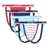 2xist Men's 3+1 Stretch Jock Strap 4-Pack P21422