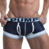 PUMP! Men's Touchdown Blue Steel Low Rise Mesh Trunk Navy 11051 -Freshpair Lingerie Store PUMP 11051 Navy B 1