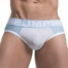 PUMP! Men's Frost Cotton Mesh Brief Blue/White 12025 -Freshpair Lingerie Store PUMP 12025 Blue B 1 1