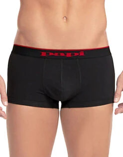 Papi 3-Pack Cotton Stretch Brazilian Trunk Black/Red/Grey -Freshpair Lingerie Store Papi 980501 Red Black Grey B 3 78e47fcc 4f68 45b5 94b3 b6bc53f69496