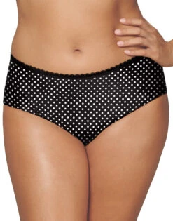 Playtex Incredibly Smooth Cheeky Hipster PSCHHL -Freshpair Lingerie Store Playtex PSCHHL Black Whisper Dot B