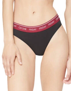 Calvin Klein Women CK One Cotton 7-Pack Thong QF5937 -Freshpair Lingerie Store QF5937 902 alternate3