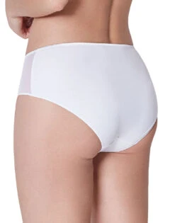 Simone Perele Andora High Waist Brief 131775 -Freshpair Lingerie Store Simone Perele 131775 White B 2