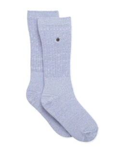 UGG Women Rib-Knit Slouchy Crew Sock 1014832 -Freshpair Lingerie Store UGG Women 1014832 Icelandic Blue FLAT 1